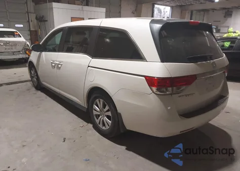 2016 Honda Odyssey Ex-L z USA, uszkodzony, nr VIN 5FNRL5H67GB008984